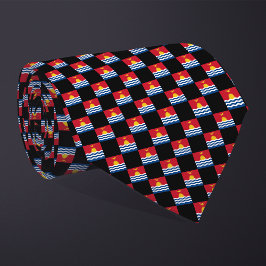 Kiribati Flagga Mönster Slips