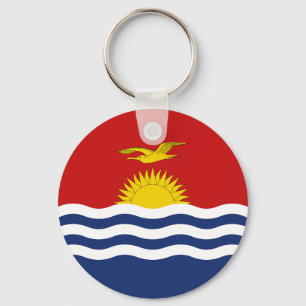 Kiribati-flagga Nyckelring