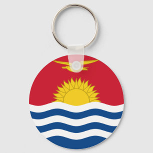 Kiribati Flagga Nyckelring