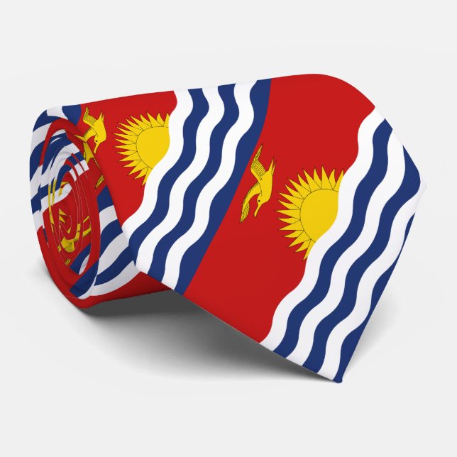 Kiribati-flagga Slips (Rullad)