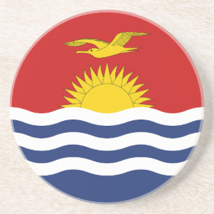 Kiribati Flagga Underlägg
