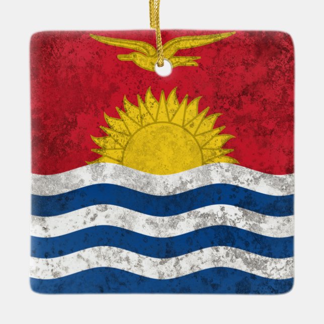 Kiribati Julgransprydnad Keramik (Framsida)