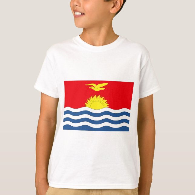 Kiribatisk flagga tröja (Framsida)