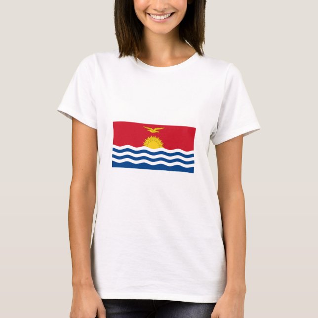 Kiribatisk FLAGGAinternationell Tröja (Framsida)