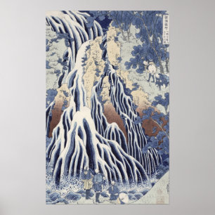 Kirifuri nedgång på den Kurokami monteringen Poster