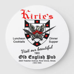 Kiris Restaurant, Grove, IL Stor Klocka