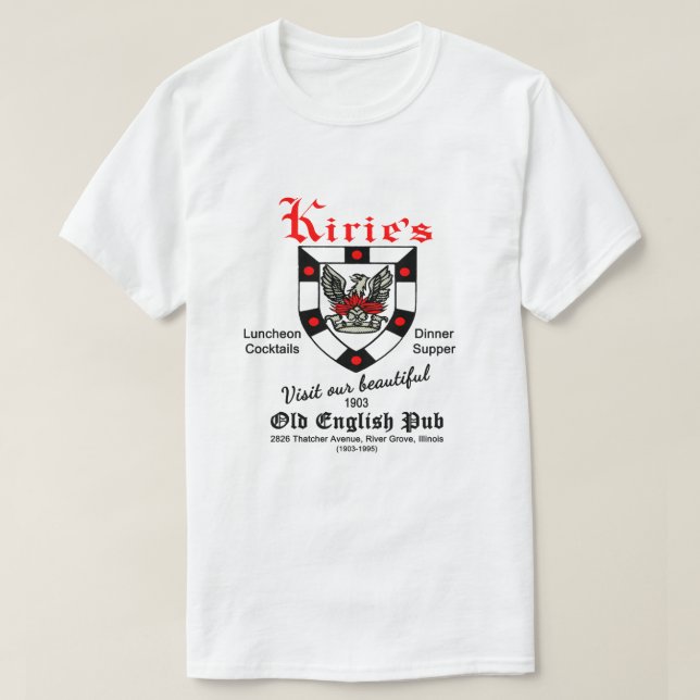 Kiris Restaurant, Grove, IL T Shirt (Design framsida)