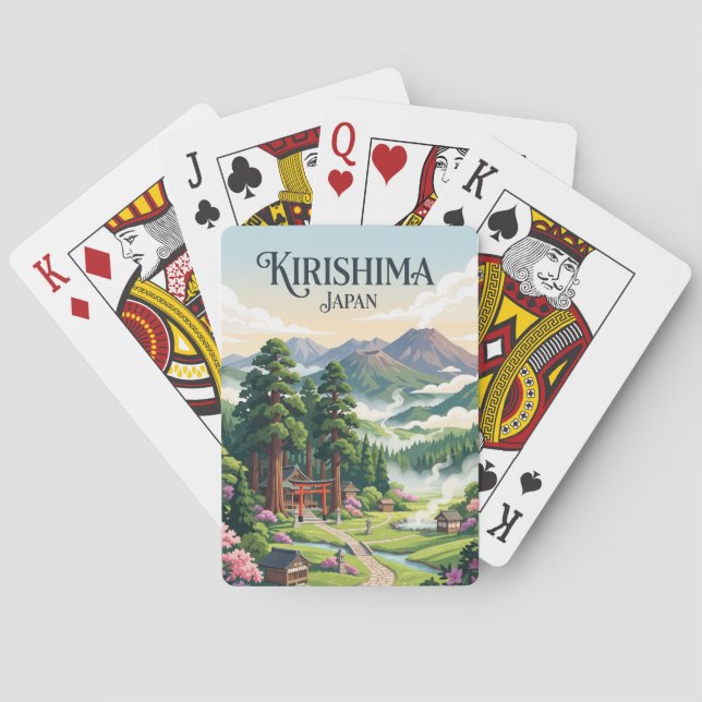 Kirishima, Japan Casinokort (Baksidan)