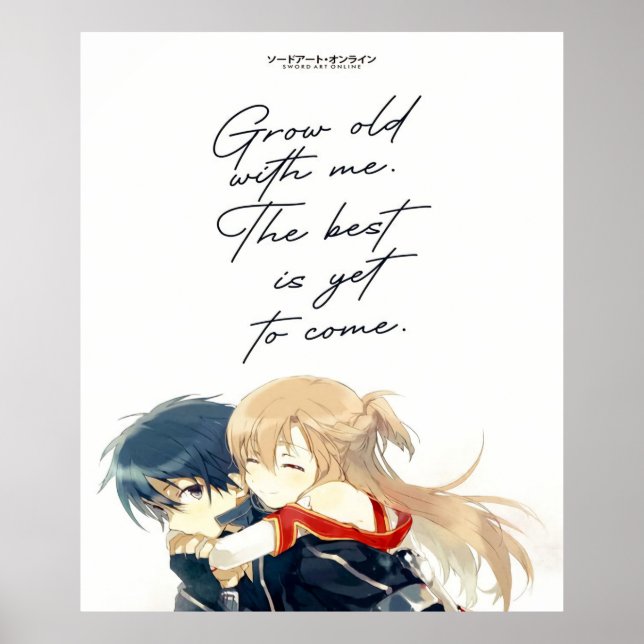 Kirito Asuna - Sword Art Online Poster (Framsidan)