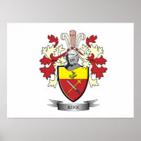 Kirk Family Crest Jackar av Arm