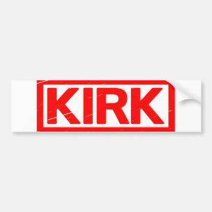Kirk Frimärke Bildekal
