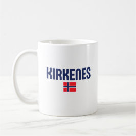 KIRKENES Norge Kaffemugg