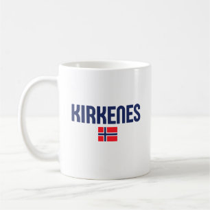 KIRKENES Norge Kaffemugg