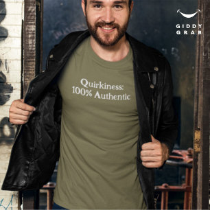 Kirkiness: 100 % autentiskt funktionstecken citat t shirt