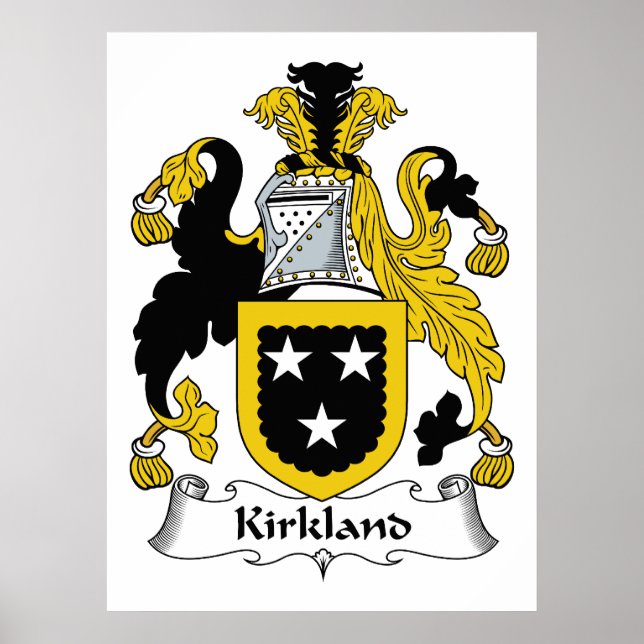 Kirkland Family Crest Poster (Framsidan)
