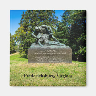 Kirkland Monument i Fredericksburg-attlefiel Magnet