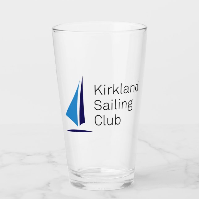 Kirkland Sailing Klubb Logotyp Glaskopp (Framsida)