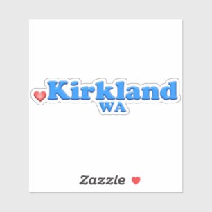 Kirkland Washington Klistermärken