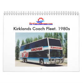 Kirklands buss- och lagledareflotta kalender
