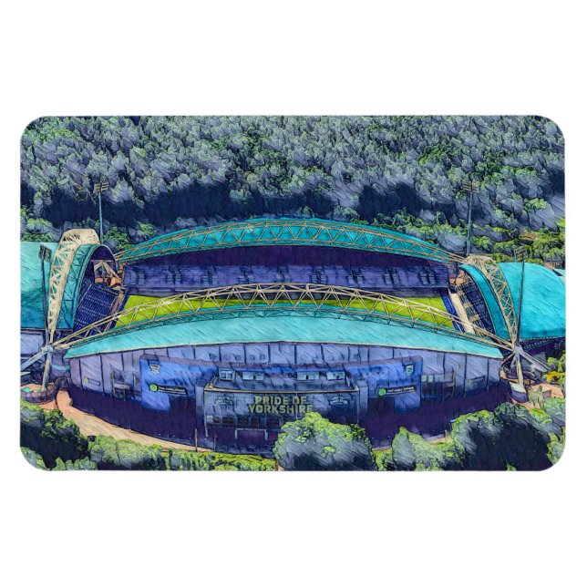 Kirklees Stadium, Huddersfield Magnet (Horisontell)
