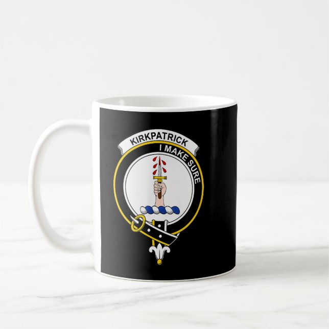 Kirkpatrick Coat of Arms  Family Crest  Kaffemugg (Vänster)