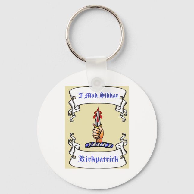 Kirkpatrick Dagger I Mak Sikkar Nyckelring (Framsida)
