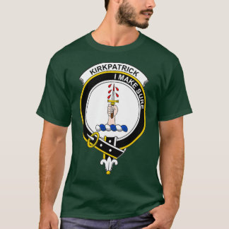 Kirkpatrick Jackar om Arm Family Crest T Shirt