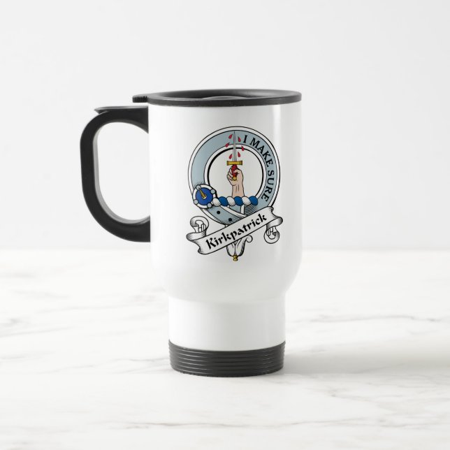 Kirkpatrick klanemblem resemugg (Vänster)