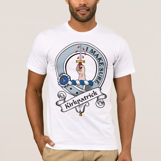 Kirkpatrick klanemblem tee shirt (Framsida)