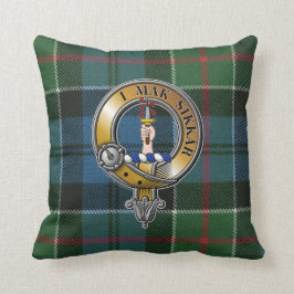 Kirkpatrick Tartan & Badge Kudde