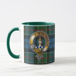 Kirkpatrick Tartan & Badge Mugg