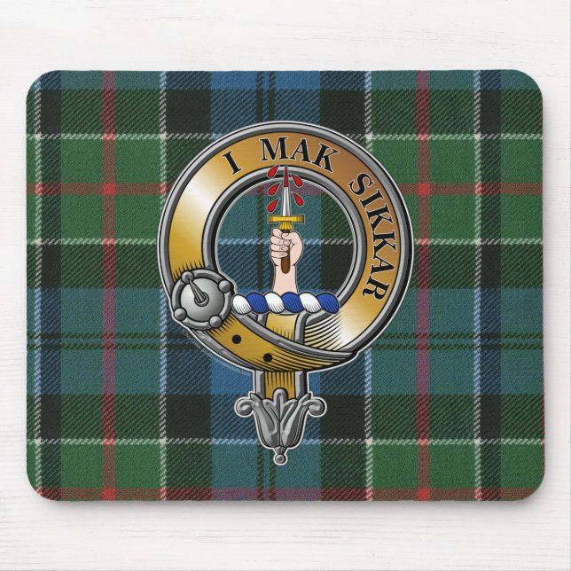 Kirkpatrick Tartan & Badge Musmatta (Framsidan)