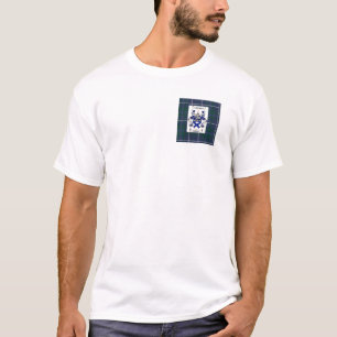 Kirkpatrick vapensköld på den Douglas Tee Shirt