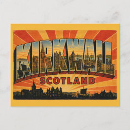 Kirkwall Skottland St. Magnus-katedralen Vykort