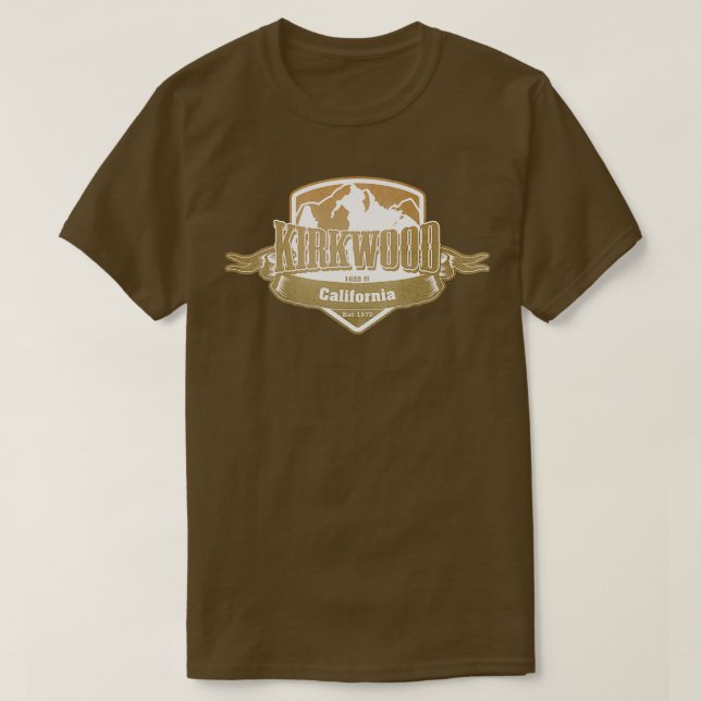 Kirkwood California Ski Resort 1 T Shirt (Design framsida)