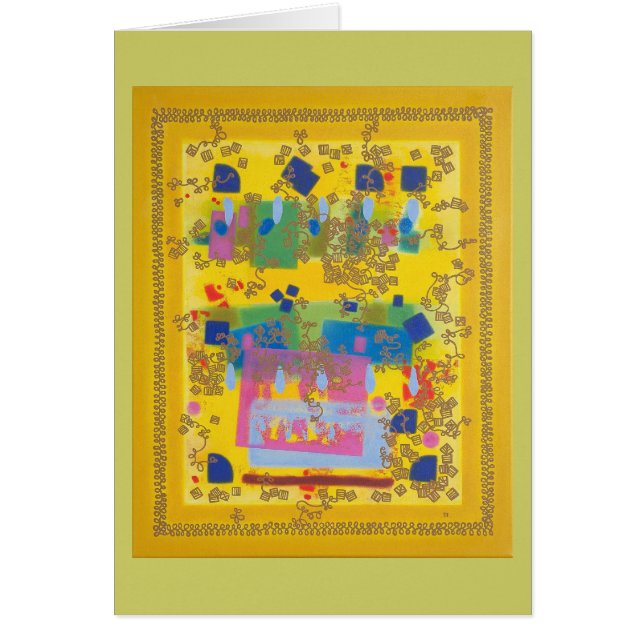 "Kiro ", Hälsningskort (Framsidan)