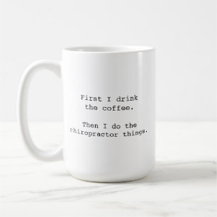 Kiropraktor Mugg, Kiropraktor Gåvor, Rolig Kiropra Kaffemugg