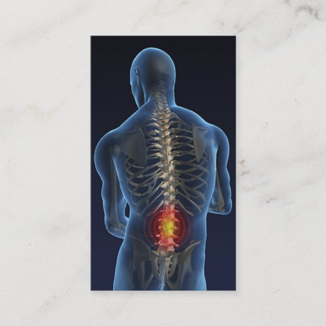 Kiropraktoraffär Card4 Visitkort (Framsida)