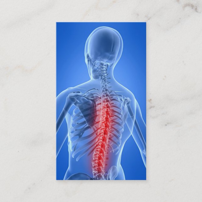 Kiropraktoraffär Card5 Visitkort (Framsida)