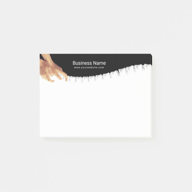 KiropraktorChiropracticrygg & läkahänder Post-it Block (Framsida)