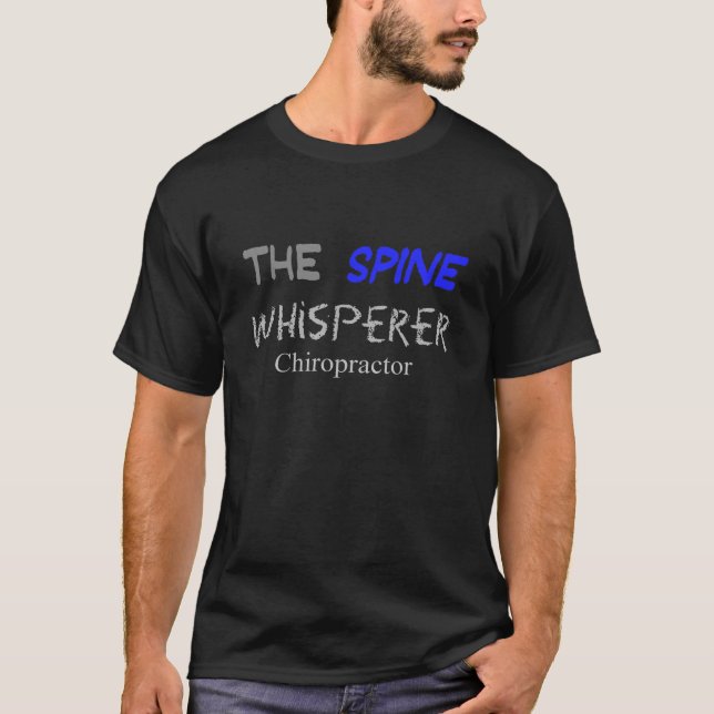 Kiropraktorgåvor "inbindningswhispereren ", tee (Framsida)