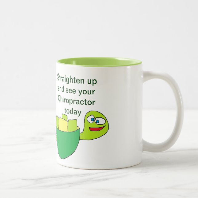 Kiropraktormugg Två-Tonad Mugg (Höger)