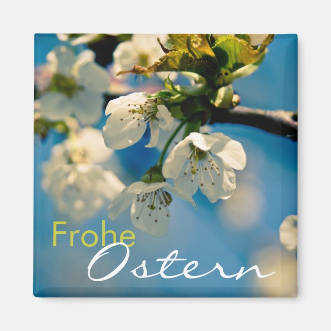Kirschbluete ・ Ostermagnet Magnet (Framsidan)