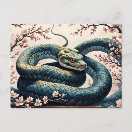 Kirschblüte im Jahr der Schlange Vykort