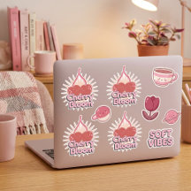 Kirschenblomsticker