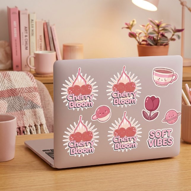 Kirschenblomsticker Klistermärken (Skapare uppladdad)