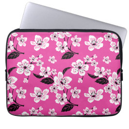 KIRSEBÄRBLOM - SAKURA (ROSA) LAPTOP FODRAL