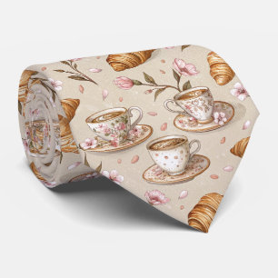 Kirsktäcke Kaffekryss Mönster (9) Slips