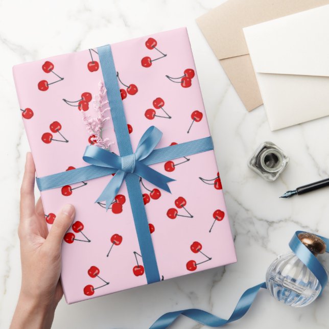 Kirsoppslagspapper, Fruktgåveförpackning Presentpapper (Gifting)