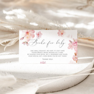 Kirsseblom Böcker för bebis-biljett Tilläggskort